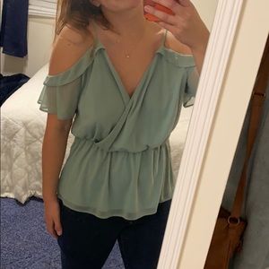 Teal Blouse